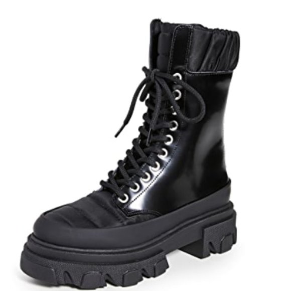 Track Sole Combat Boots - Picture 4 of 4